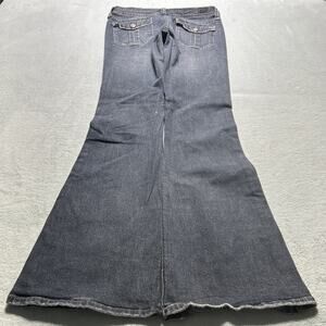 Y2K 2000s Beyond Baggy Jeans Womens 5 30x32 Dojo Flare Bootcut Hamilton Wide Leg